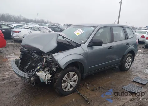 2010 Subaru Forester 2.5X из США, поврежденный, VIN JF2SH6ACXAH713070